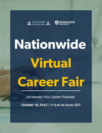 APUS Partners with Rasmussen for a Virtual Career Fair