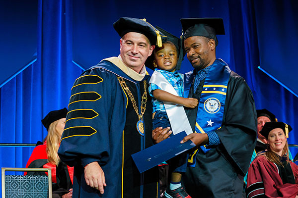 Nuno Fernandes at Commencement