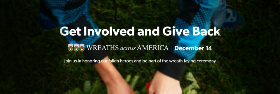 Wreaths Across America Promo Banner